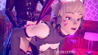 [黑色][奖金]Dva with BBC [Grand Cupido]（《守望先锋》）