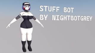 模型 Stuff Bot 可用于 SFM Blender 和 C4D