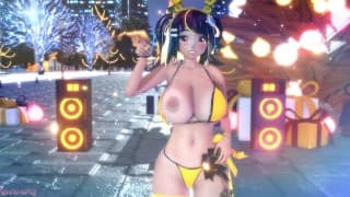 【MMD】 Dance the Night Away - Leyah （圣诞节）