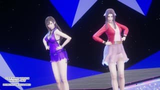 [MMD] TAEYEON - INVU Aerith Tifa Lockhart Hot Kpop Dance Final Fantasy Uncensored Hentai