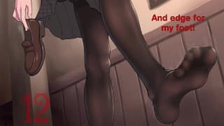 与梦子一起赌你的性高潮！Kakegurui Hentai Joi（调教脚边缘否认呼吸）