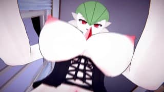 口袋妖怪 - Futa Gardevoir 邀请您进行性爱会议 |女性接受者 POV