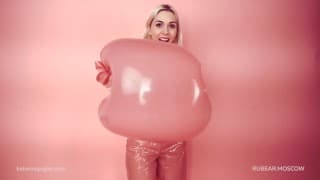 Pink Latex pajamas