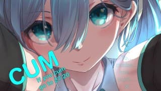 早泄 FINALE 初音未来无尽 JOI（温柔的调教脚/腋窝）