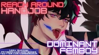 从 Femboy 啦啦队长那里伸手打手枪 ||NSFW 音频角色扮演和 ASMR 男性呻吟