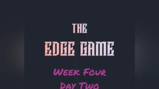 The Edge Game 第四周第二天