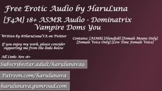 18+ ASMR 音频 - HaruLuna 的 Vampire Dominatrix Doms You