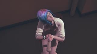 克洛伊·普莱斯 （Chloe Price） 抽搐你的鸡巴 POV