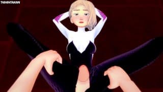 Hentai POV Feet 漫威蜘蛛侠 Gwen Stacy