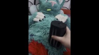 Aeko 玩 Bad Dragon Muzzle