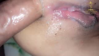 جابو في ترمتي - وسعني من اللور - My ass flow Sperm after a deep Anal-Creampie - صدمه مقعد فارسی