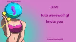 音频：Futa Werewolf GF Knots You