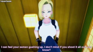 Hentai POV Feet Android 18 龙珠 Z