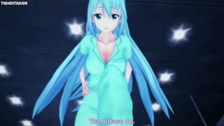 Hentai POV Feet Aqua Konosuba