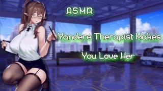 ASMR|[情色RP]Yandere 治疗师让你爱她 [双耳/F4M]