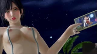 Dead or Alive Xtreme Venus Vacation Nagisa Famitsu 泳装裸体模组粉丝服务欣赏