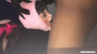 Nat Going Ham on My Meat Sex Doll Cosplay Bunny Gone Bad Slurpy Slurp Machine Addicted Cock 🤪💦