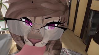 FUTA 毛茸茸的继姐妹第一次在父母工作时做爱 vrchat