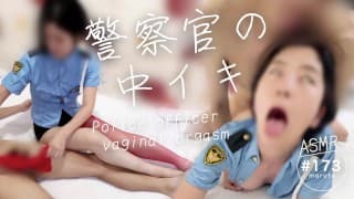 [警察的阴道高潮]“我是婊子！♡高潮......！♡”女警官与高级警官发生性关系！在警察角色扮演渔网紧身衣打手枪