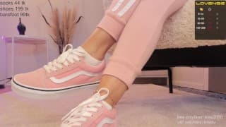 Pink Vans 运动鞋