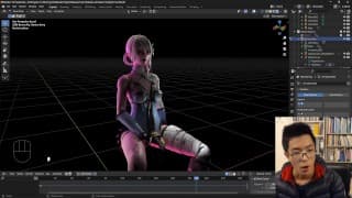 如何在 7 分钟内在 Blender 中装配 IK 花键鸡巴