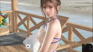 Dead or Alive Xtreme Venus Vacation Misaki Raise the Sail 泳装裸体模组粉丝服务欣赏