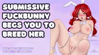 顺从和可繁殖的 Fuckbunny 需要你的中出 [音频色情] [POV 角色扮演] [Bunnygirl hentai]