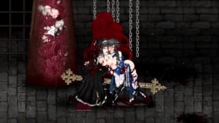 【H GAME】魔女は復讐の夜に♡拘束アニメーション② エロアニメ