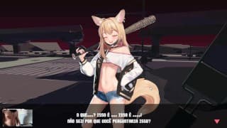 ISEKAI FRONTLINE - enfrentando uma kitsune de peitos pequenos