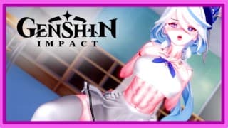 Genshin Impact - 穿着校服的焦点