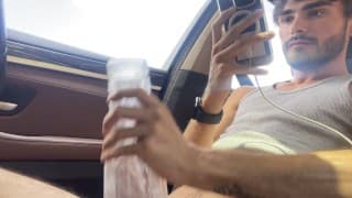 Solo male fleshlight - in Car