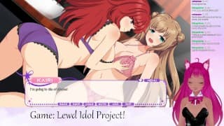 VTuber LewdNeko Plays Lewd Idol Project Vol. 1 Part 2 （英语）