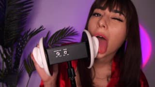 LUNAREXX ASMR 热耳朵舔我的红路