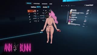 Virtual Girl 在玩 Beat Saber 时让她的阴户受到折磨