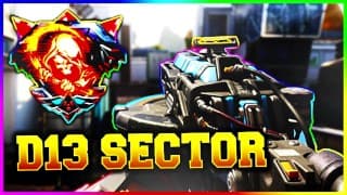 黑色行动 3 - 疯狂的“D13 SECTOR”核游戏玩法！- 新的“披萨刀”核游戏玩法！