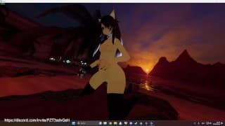 NEK0 女孩在 Vrchat 中骑你并发出可爱的声音