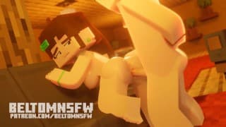 ELLI GETS FUCKED FROM BEHIND ON COUCH （ Minecraft 3D 色情动画 ） beltomnsfw