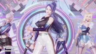 [MMD] BLACKPINK - THE GIRLS 阿狸 阿卡丽 凯莎 伊芙琳 塞拉芬 热Kpop 舞蹈 英雄联盟