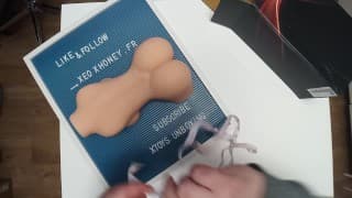 Mini sex doll Poupée sexuelle en TPE effet Silicone torso Lulu 2,5kg - xeoxhoney dolls UNBOXING