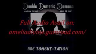 Double Demonic Dommes - BBC Tongue-tation ASMR 音频