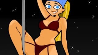 Total Drama Harem - Part 32 - 脱衣情色 Izzy 和 Courtney！由 LoveSkySan 提供