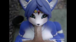 Krystal Fox 吹大鸡巴 POV