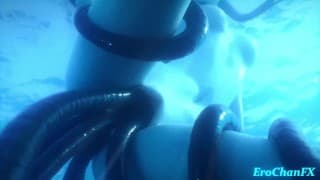 Honkai star rail Jingliu underwater hentai