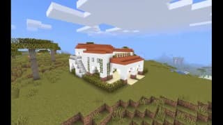 如何在Minecraft中建造罗马房屋