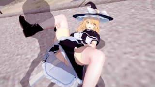 【HAPPY NEW YEAR】【2024】【MARISA KIRISAME】【HENTAI 3D】【TOUHOU PROJECT】