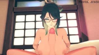 Hentai Xianyun Sweaty Boobjob Genshin Uncensored