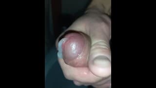 POV - Leaking Precum while Edging my Massive Cock - LuckyStilleto 2