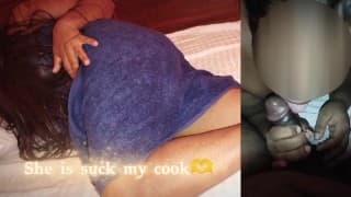 I suck my hot husband dick( හොදටම ගන්න පැටියො