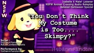 【NSFW ACNL 音频角色扮演】 伊莎贝尔的性感服装引起了一些问题......所以她想帮忙~【F4M】