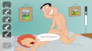 Family Guy： Quagmire fucks Lois doggy style（游戏电脑）